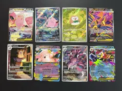 Pokemon Perfect Order 8-Card Lot Holo Full Art Mega Clefable EX,Mega Skarmory EX - Image 1