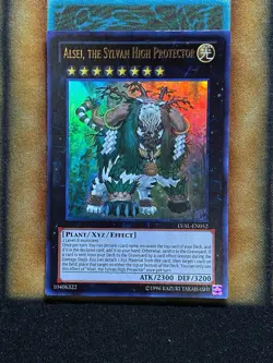 Yugioh Alsei, The Sylvan High Protector LVAL-EN052 Ultra Rare LP - Image 1