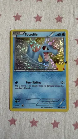 Totodile 018/025 25th Anniversary Holo Pokemon TCG Card - Image 1