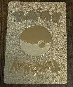 Charizard Gold Foil Fan Art V Evolution Pokemon Card - Image 2