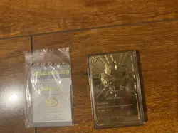 Pokemon 23k Gold Plated Trading Card Togepi Burger King 1999 - Image 1