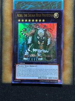Yugioh Alsei, The Sylvan High Protector LVAL-EN052 Ultra Rare 1st Ed LP - Image 1