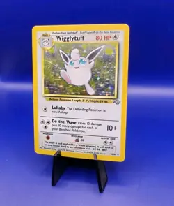 Wigglytuff 16/64 Jungle Set Holo Rare Pokemon Card Nintendo Pokemon WOTC 1999 - Image 2