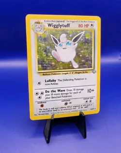 Wigglytuff 16/64 Jungle Set Holo Rare Pokemon Card Nintendo Pokemon WOTC 1999 - Image 3