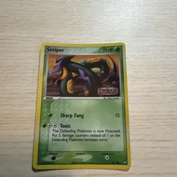Seviper 23/108 Reverse Holo EX Power Keepers Pokemon Card - Image 1