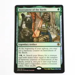 MTG Rare - Instrument of the Bards FOIL 190 - Adventures in the Forgotten Realms - Image 1