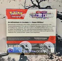 Pokemon TCG Scarlet & Violet Stellar Crown Booster Box New Factory Sealed - Image 3