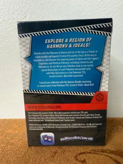 Pokemon TCG Scarlet & Violet Black Bolt Booster Bundle Factory Sealed - Image 3