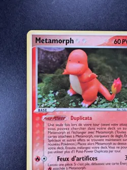 French 2006 Pokemon Metamorph Ditto (Charmander) EX Delta Species Regular Common - Image 2