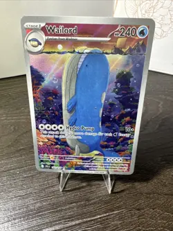 Pokemon TCG SV-Journey Together Wailord #162/159 Illustration Rare - Image 1