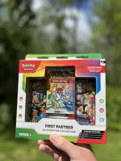 Pokemon TCG First Partner Illustration Collection Series 1 Box SEALED. - Image 1