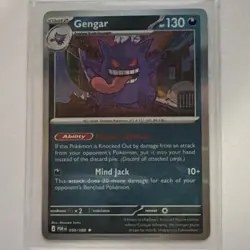 Pokemon Gengar 050/088 POR REVERSE HOLO PERFECT ORDER MINT - Image 1