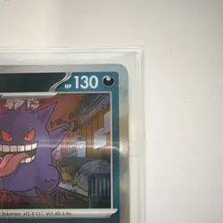 Pokemon Gengar 050/088 POR REVERSE HOLO PERFECT ORDER MINT - Image 3