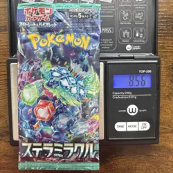 Heavy 8.56g Pokemon Sealed Stellar Miracle Booster Pack SV7 Japanese US Seller - Image 1