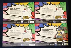 Pokemon Ascended Heroes Poster Collection Lot x4, New & Sealed - Image 2