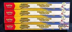 Pokemon Ascended Heroes Poster Collection Lot x4, New & Sealed - Image 3
