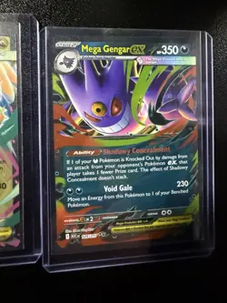 Pokemon Mega Dragonite EX Foil Holo 152/217 + Mega Gengar Ex 125/217 NM ASC - Image 5