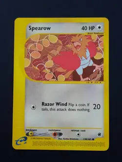 Pokemon Spearow Expedition Base Set [Lightly Played] e-Reader 130/165 - Image 1