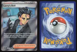 Larry's Skill 139/131 Full Art Prismatic Evolutions Pokemon English NM - Image 3