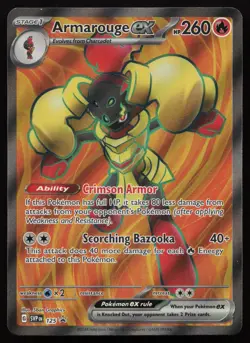Armarouge ex 125 Holo Promo Scarlet & Violet Promo Pokemon English NM - Image 1