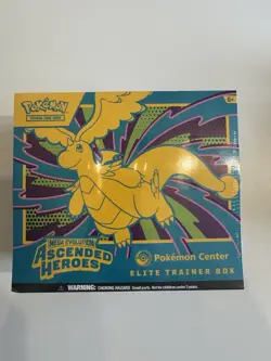 Pokemon TCG Ascended Heroes Pokemon Center ETB Elite Trainer Box Sealed 2X DESC. - Image 2