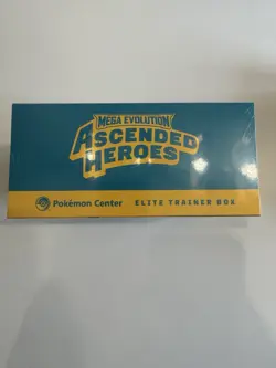 Pokemon TCG Ascended Heroes Pokemon Center ETB Elite Trainer Box Sealed 2X DESC. - Image 3