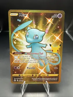 Pokemon Mew (Secret) Secret Rare Celebrations 025/025 NM - Image 1