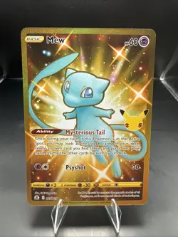 Pokemon Mew (Secret) Secret Rare Celebrations 025/025 NM - Image 2
