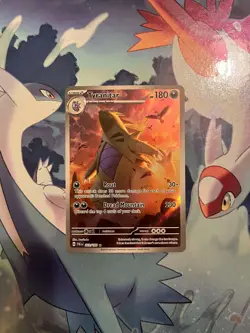 Tyranitar Scarlet & Violet Paldea Evolved 222/193 Illustration Rare Pokemon - Image 1