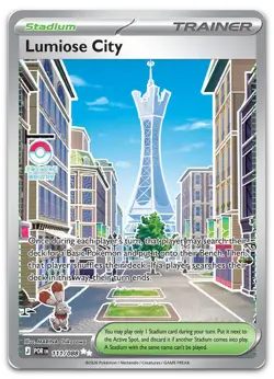 Lumiose City - 111/088 #111/88 (Holo) (NM) ME03: Perfect Order POR Pokemon - Image 1