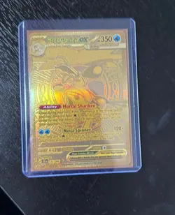 Pokemon TCG Chaos Rising Mega Greninja Ex Mega Hyper Rare 122/086 English GOLD - Image 3