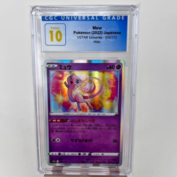 Pokemon Japanese VSTAR Universe Mew Holo S12a 052/172 CGC PRISTINE 10 - Image 1