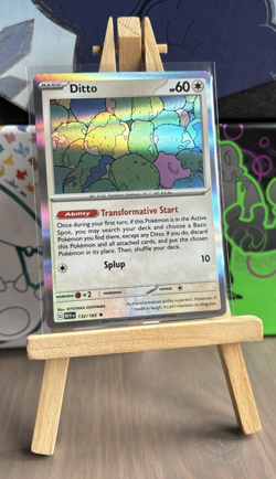 Pokemon Ditto 132/165 Sv: Scarlet & Violet 151 Holo NM Near Mint - Image 1