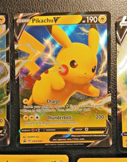 Pokemon TCG, Pikachu Lot From Various Sets, 3 Pikachu V, 2 Pikachu X & 2 Others - Image 4