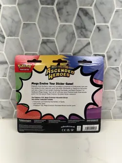 Pokemon TCG Ascended Heroes 3 Pack Blister Charmander Tech Sticker - Image 2