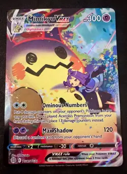 Mimikyu VMAX TG17/TG30 - Trainer Gallery - Pokemon Brilliant Stars - NM - Image 1