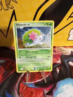 Pokemon TCG Shaymin Platinum 14/127 Holo Rare - Image 1