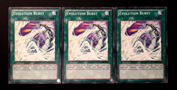 Yu-Gi-Oh! 3x Evolution Burst, SDCR-EN020, Common, 2. Edition, Englisch, NM/NM/EX - Image 1
