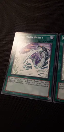 Yu-Gi-Oh! 3x Evolution Burst, SDCR-EN020, Common, 2. Edition, Englisch, NM/NM/EX - Image 2