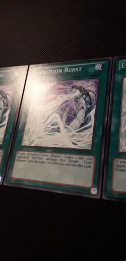 Yu-Gi-Oh! 3x Evolution Burst, SDCR-EN020, Common, 2. Edition, Englisch, NM/NM/EX - Image 3