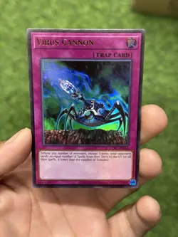 Yu Gi Oh Virus Cannon - LCKC-EN056 - Ultra Rare - Unlimited Edition - Image 1