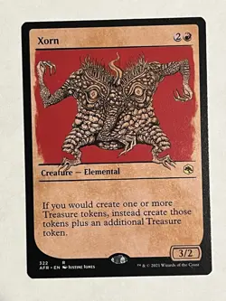 Xorn NM Showcase Adventures in the Forgotten Realms MTG - Image 1