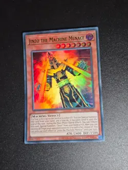Jinzo the Machine Menace LED7-EN031 Ultra Rare Unlimited NM Yugioh - Image 1