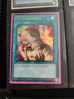 Yugioh Metamorphosis Ultra Rare Mp25 1st Edition - Image 1