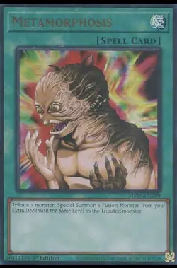 Yugioh Metamorphosis Ultra Rare Mp25 1st Edition NM - Image 1