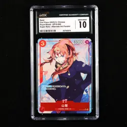 CGC 10 GEM MINT 2025 One Piece CHN Sanji OP10-005 SR (Alt Art) - Image 1