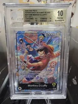 BGS 10 One Piece OP15-098 Monkey D. Luffy Alt Art L - Image 1