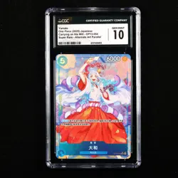 CGC 10 GEM MINT 2025 One Piece CHN Yamato OP13-054 SR (Alt Art) - Image 1