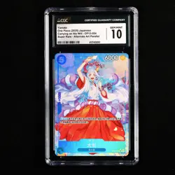 CGC 10 GEM MINT 2025 One Piece CHN Yamato OP13-054 SR (Alt Art) - Image 2