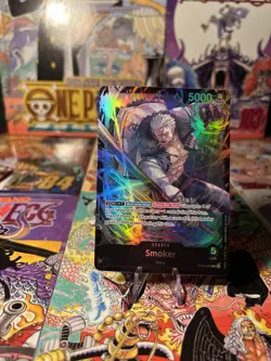Smoker - OP02-093 - Leader - One Piece Card Game N/M - Image 1